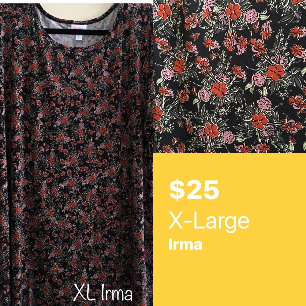 LuLaRoe Irma Top